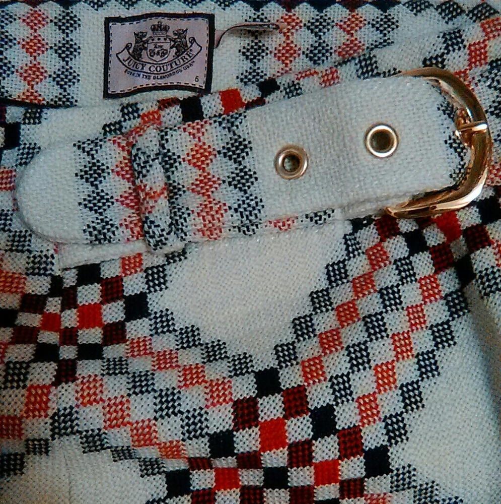 Wool Juicy Mini skirt with belt - Picture 2 of 7